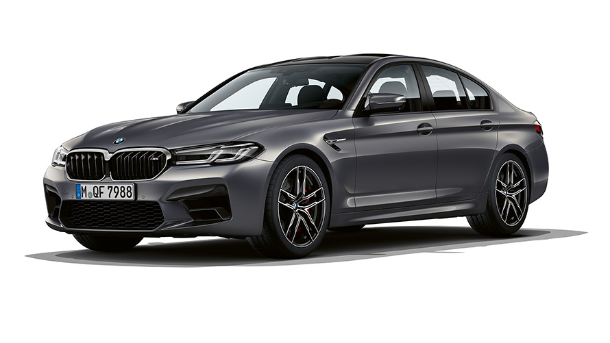 Vita 3/4 del coche deportivo M5