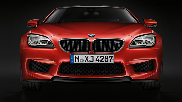 BMW M6 Coupé, Poderosa parte delantera. BMW M6 Coupé, Poderosa parte delantera.