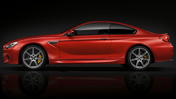 BMW M6 Coupé, Vista lateral. BMW M6 Coupé, Vista lateral.