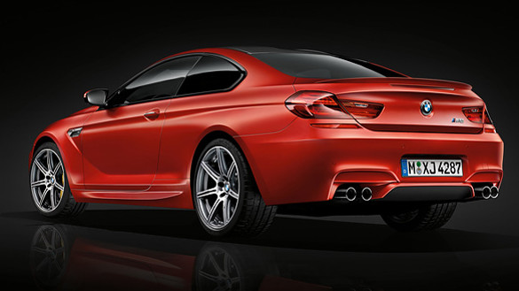 BMW M6 Coupé, Spoiler perfectamente integrado. BMW M6 Coupé, Spoiler perfectamente integrado.