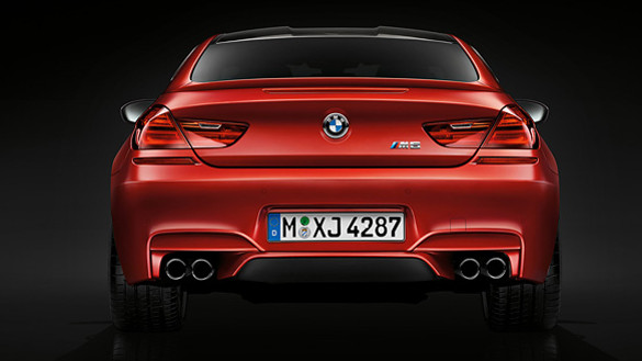 BMW M6 Coupé, Musculosa parte trasera. BMW M6 Coupé, Musculosa parte trasera.
