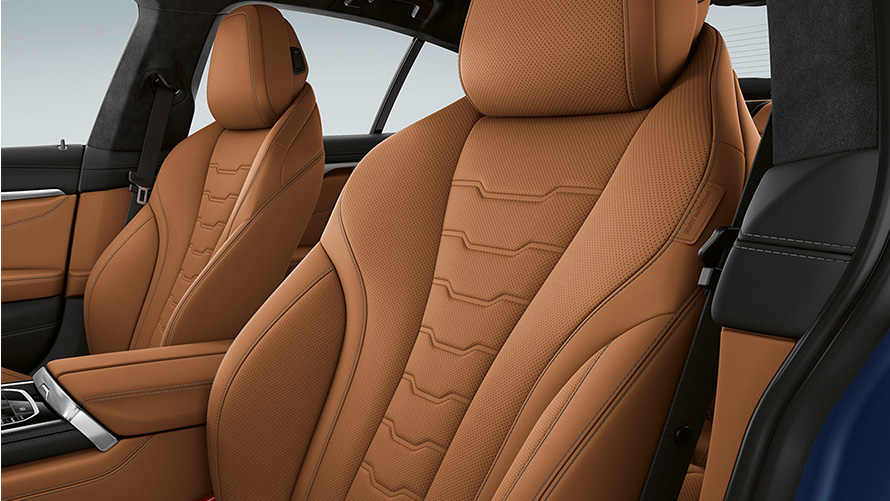 Nuevo BMW M850i xDrive Gran Coupé G16 LCI Renovación 2022 interior, asientos multifunción