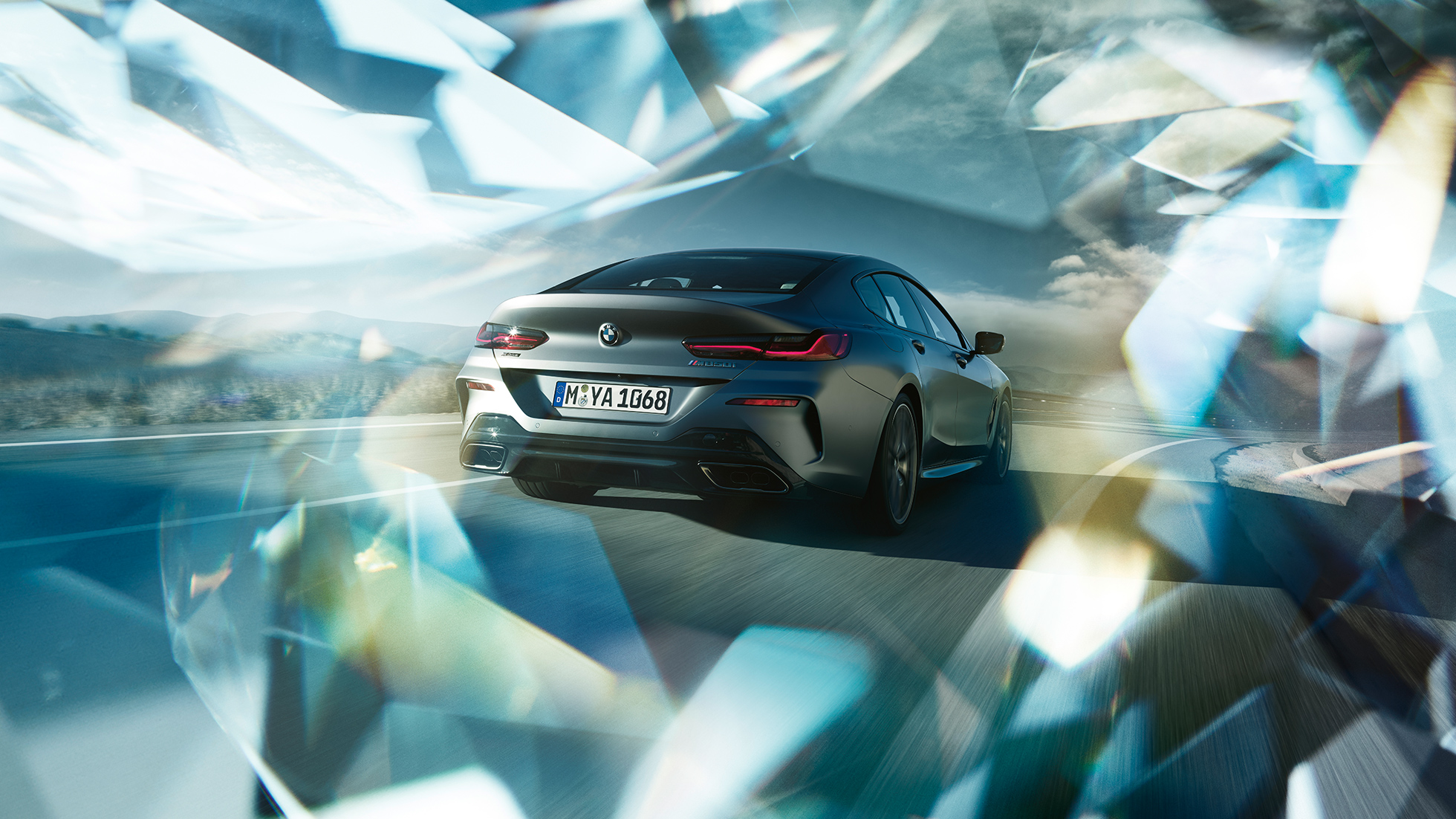 Sistema de escape deportivo M BMW M850i xDrive Gran Coupé, Sistema de escape deportivo M