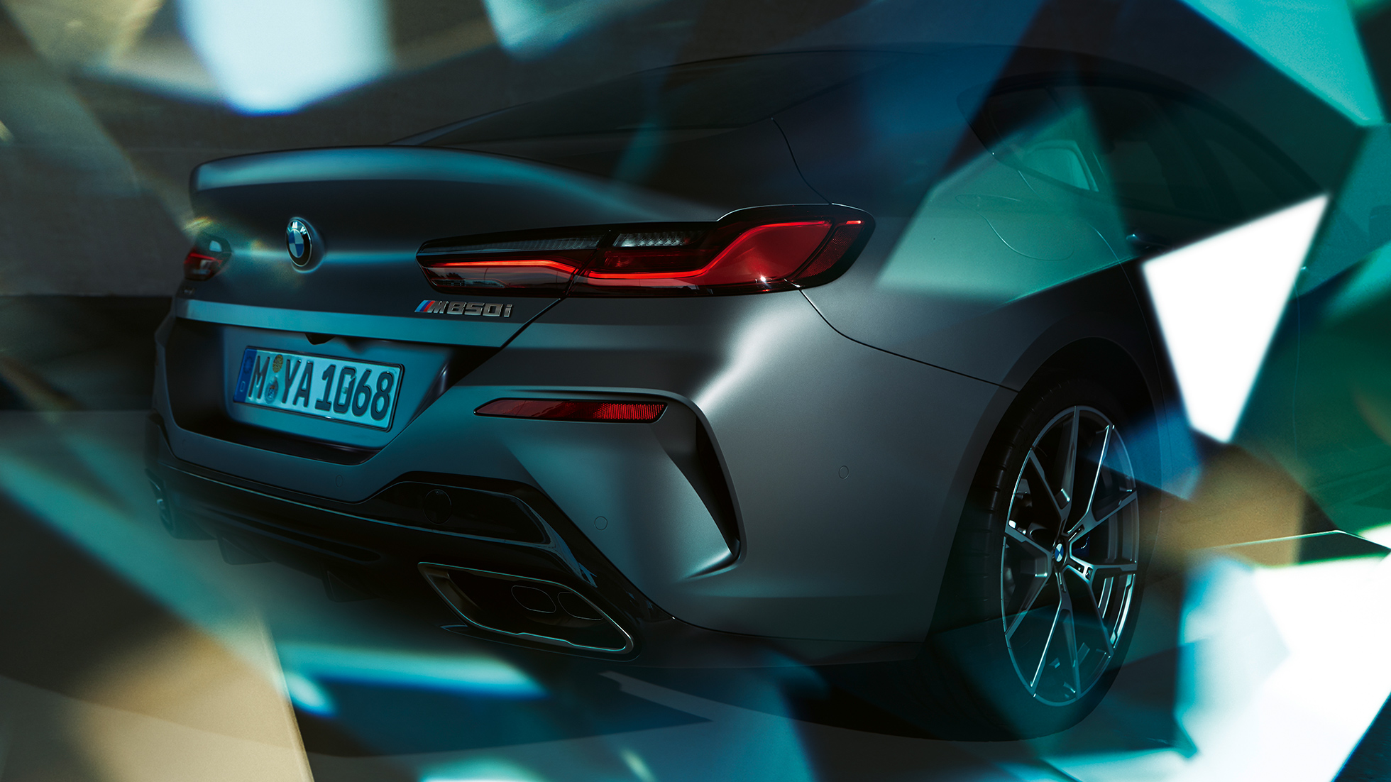 BMW M850i xDrive Gran Coupé, parte trasera con tubos de escape BMW M850i xDrive Gran Coupé, diseño, parte trasera con tubos de escape
