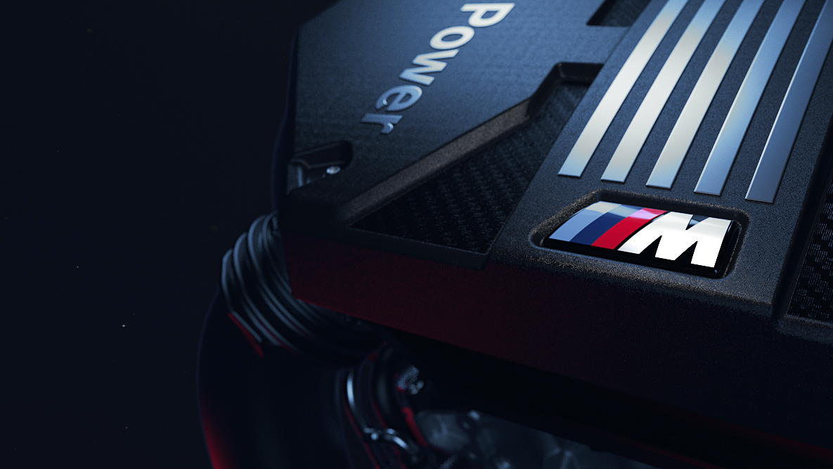 Motor de gasolina TwinPower Turbo M de alto rendimiento de 6 cilindros. BMW X4 M y BMW X4 M Competition, motor de gasolina TwinPower Turbo M de alto rendimiento de 6 cilindros.