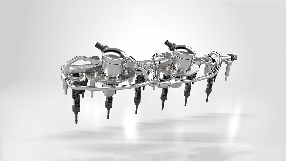 Motor de gasolina TwinPower Turbo M de alto rendimiento de 6 cilindros, inyección a alta presión. BMW X4 M y BMW X4 M Competition, motor de gasolina TwinPower Turbo M de alto rendimiento de 6 cilindros, inyección a alta presión.
