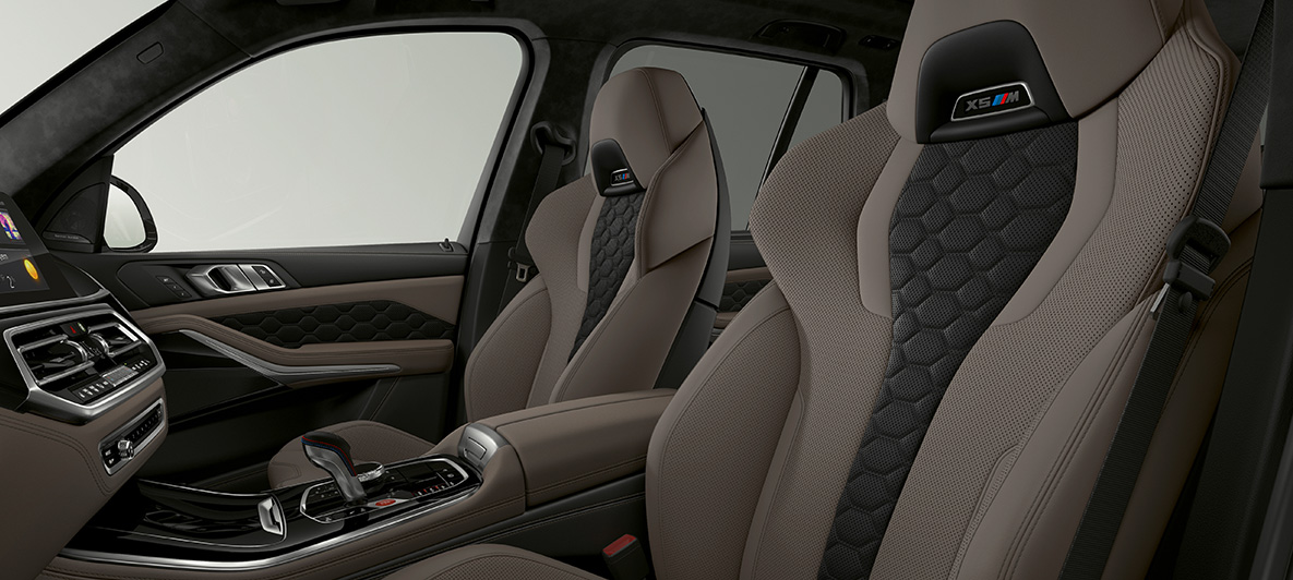 Asientos M con funciones múltiples BMW X5 M Asientos M con funciones múltiples con logotipo X5 M BMW X5 M interior