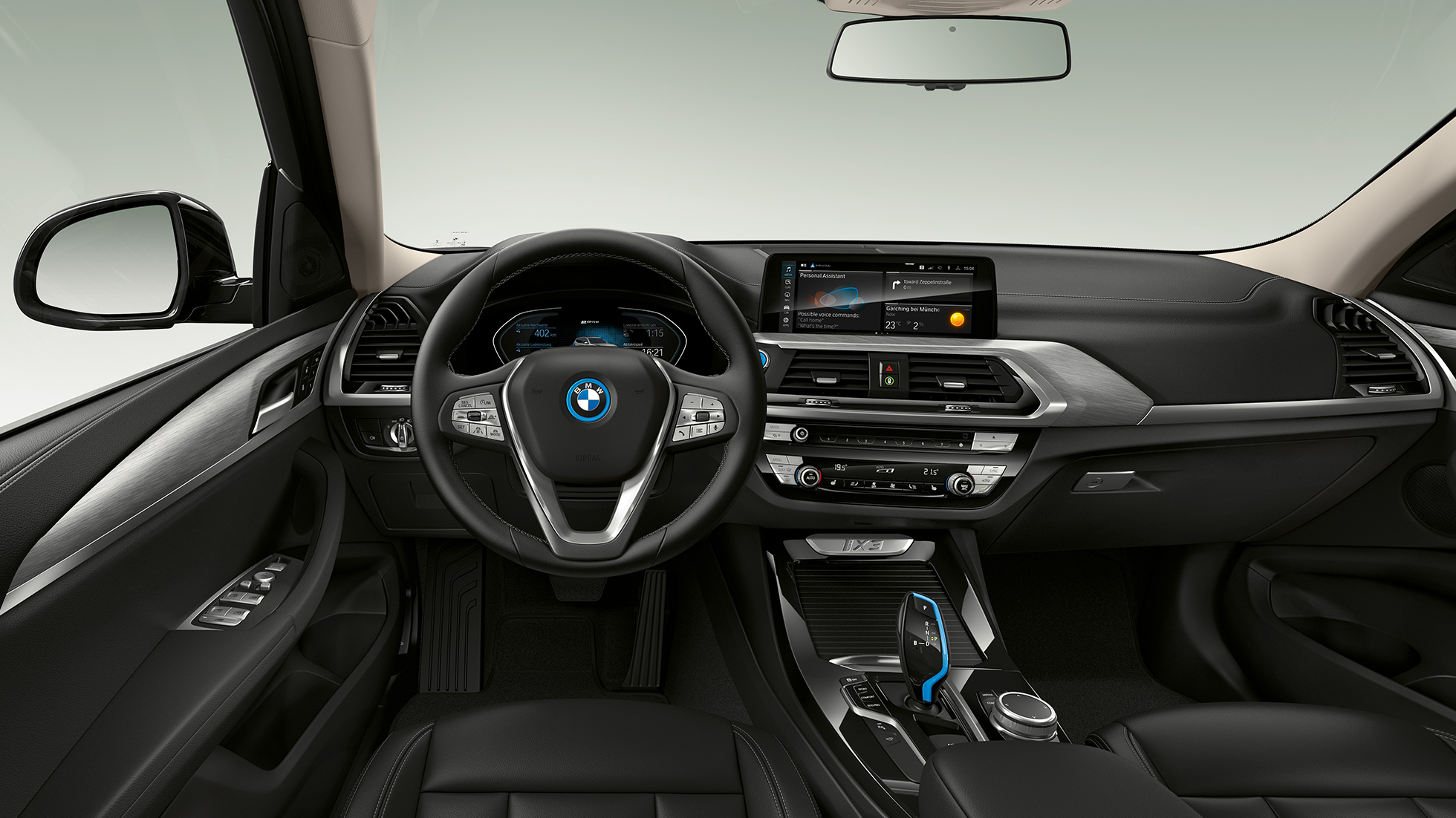 BMW iX3 G08 Acabado Inspiring Puesto de conducción BMW iX3 G08 2020 Acabado Inspiring Puesto de conducción Interior