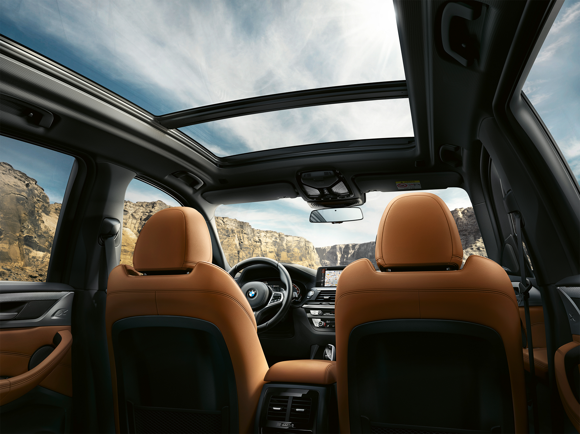 BMW X3 M40i, volante y tablero BMW X3 M40i, volante y tablero