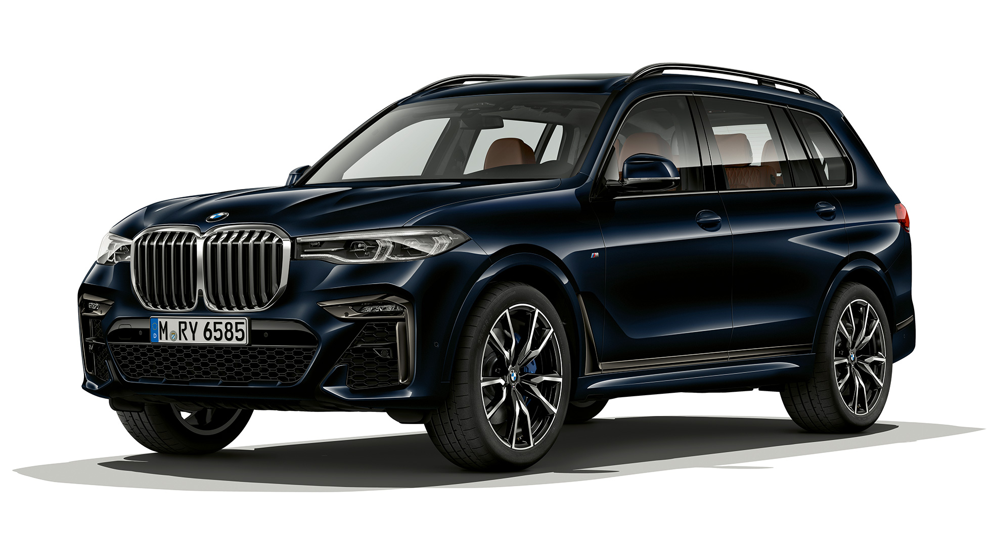 BMW X7 BMW Individual X7 40i xDrive Toma de estudio del BMW X7 en vista delantera de tres cuartos como BMW Individual X7 40i xDrive