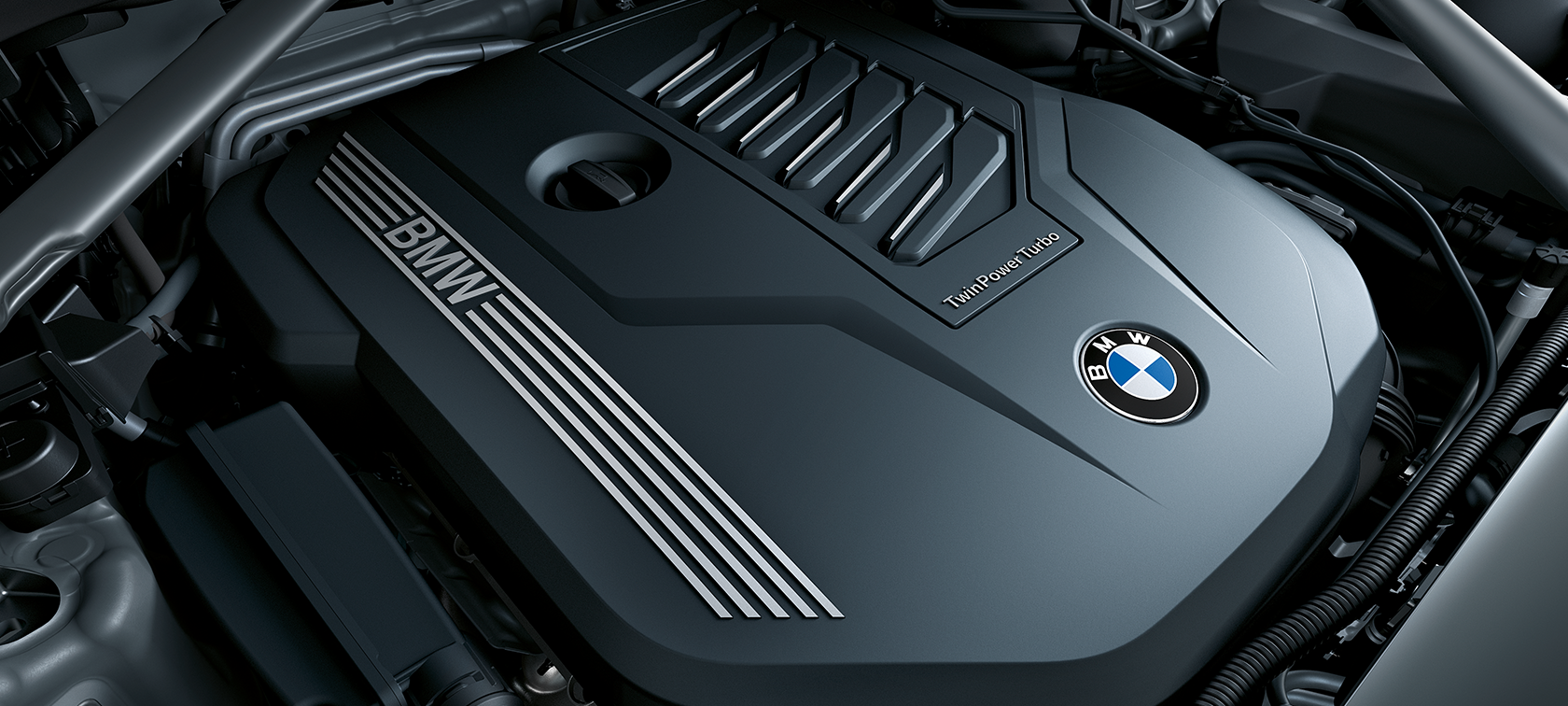 BMW X7 BMW TwinPower Turbo Motor BMW TwinPower Turbo, acercamiento