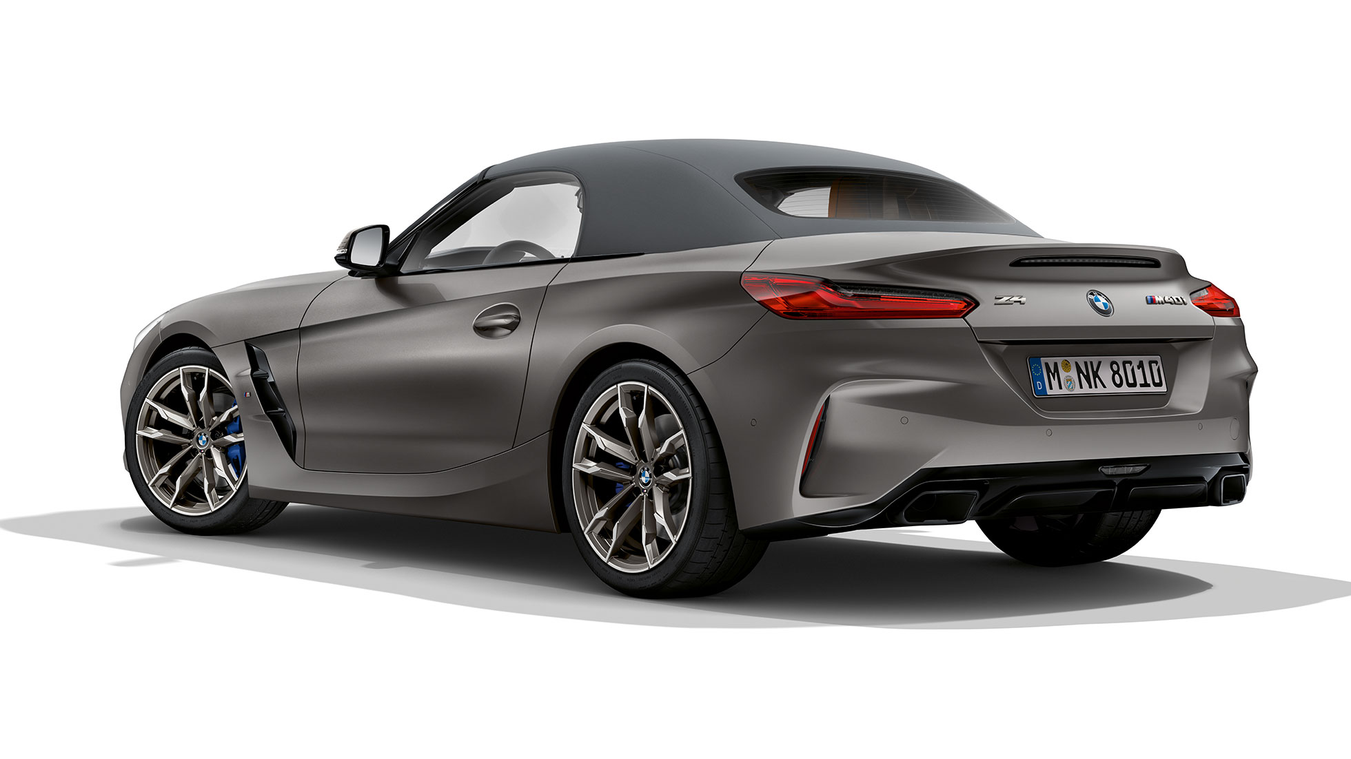 BMW Z4 Roadster M40i BMW Z4 Roadster M40i, vista trasera de tres cuartos