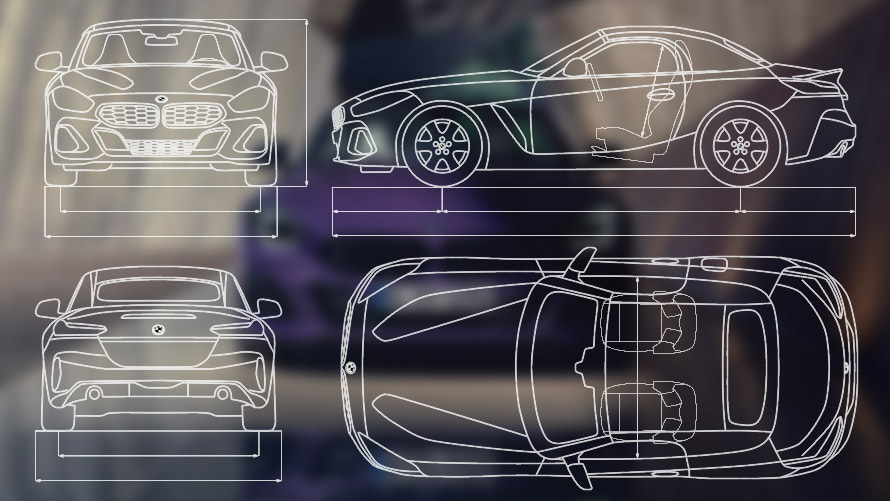 BMW Z4 G29 datos técnicos, diagrama BMW Z4 G29 2022 datos técnicos, diagrama
