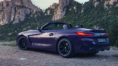 BMW Z4 Roadster (G29) vista de la zaga BMW Z4 Roadster (G29) vista de la zaga