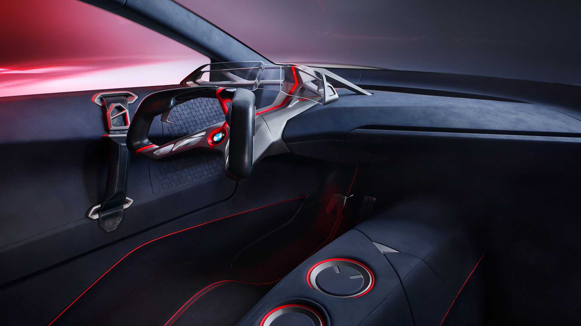 BMW Vision M NEXT, interior BMW Vision M NEXT, interior, desieño, tablero