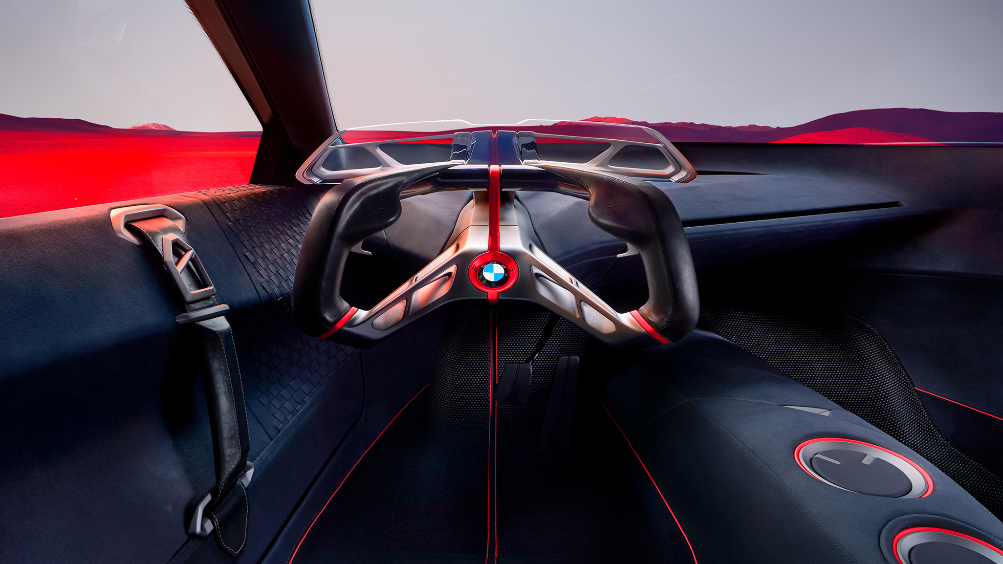 BMW Vision M NEXT, interior BMW Vision M NEXT, interior, diseño, cabina, Boost Pod