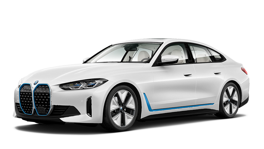 BMW Concept i4 Imagen de estudio BMW Concept i4 Imagen de estudio Vista de tres cuartos del frontal