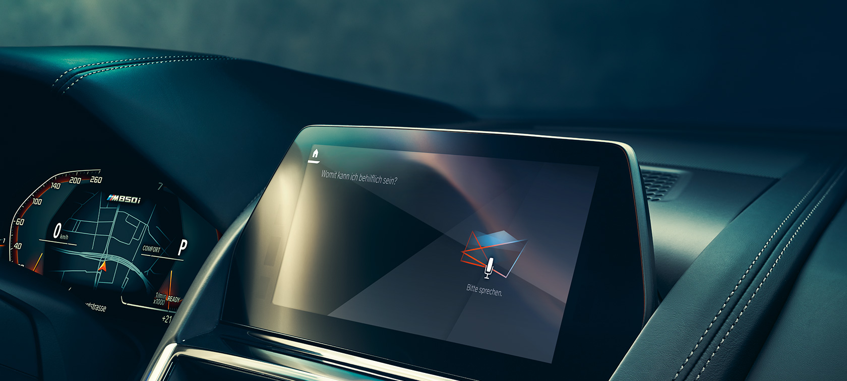 BMW Intelligent Personal Assistant BMW Intelligent Personal Assistant Indicadores en el display de control