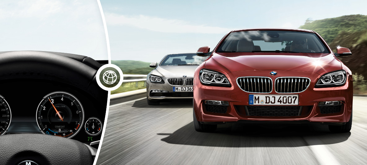Estaciona tu coche de lujo fácilmente con ConnectedDrive Asistencia al conductor en el auto de lujo BMW