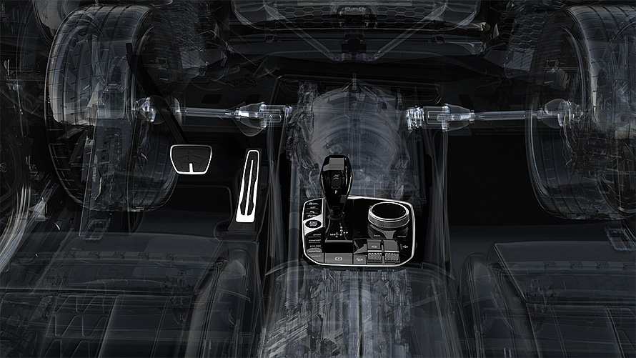 Modo ECO PRO, conducción con consumo optimizado. Se modifican los parámetros del pedal del acelerador y del cambio Steptronic con modo ECO PRO del BMW X5.