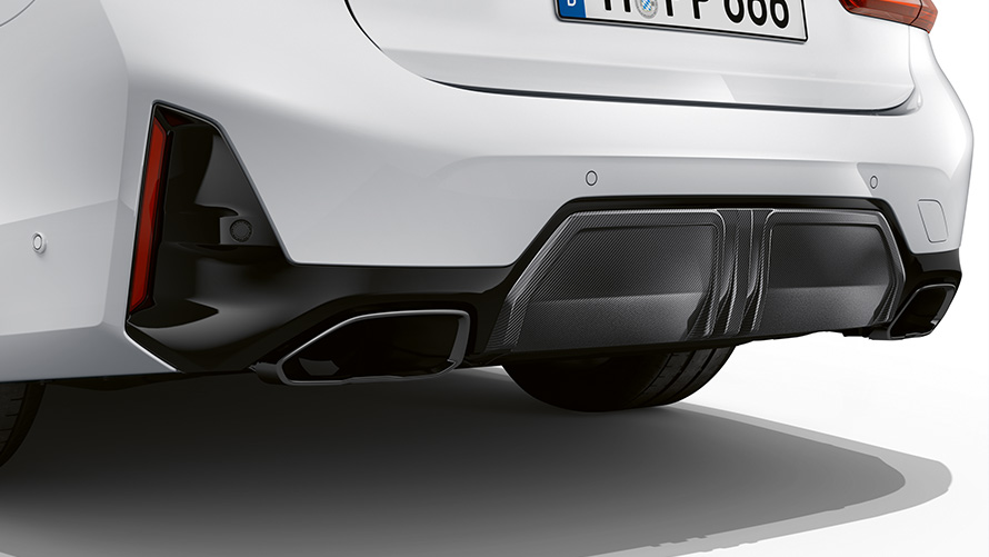 Difusor trasero M Performance Accesorios M Performance Difusor trasero M Performance, Accesorios M Performance, primer plano