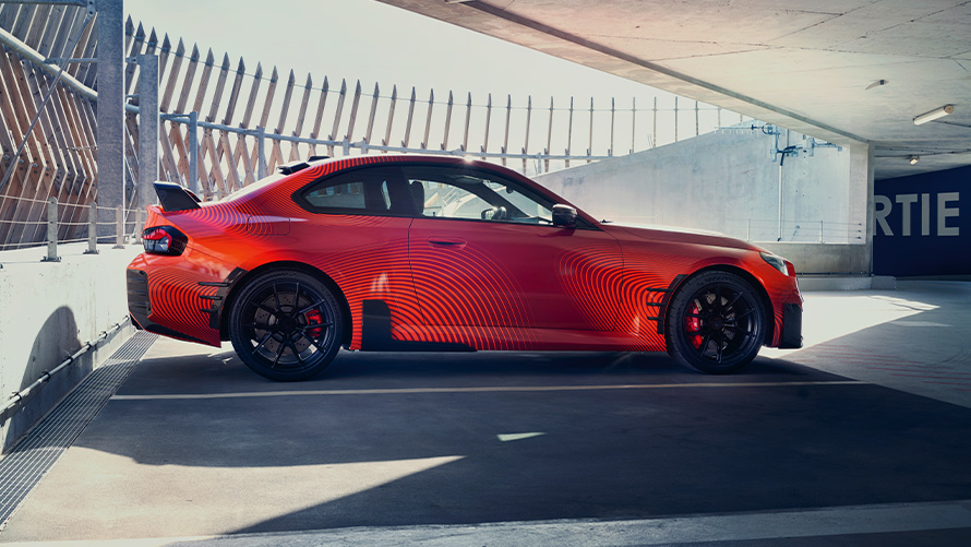 Pieza de estribera lateral M Performance de carbono, derecha Accesorios M Performance BMW G87 pieza de estribera lateral M Performance de carbono, derecha