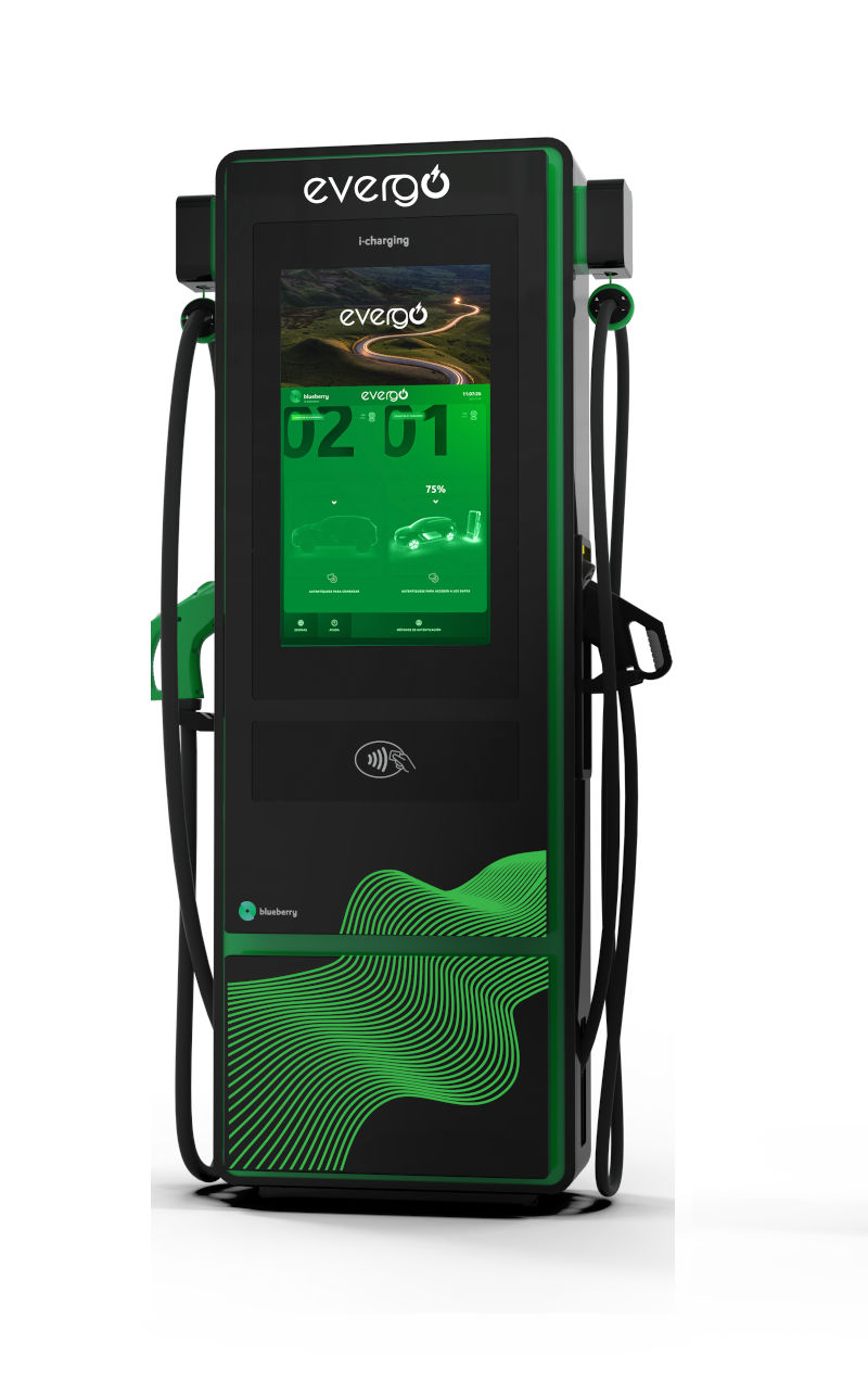 Con la red de estaciones de carga públicas de Evergo, viaja con tu auto eléctrico sin preocupaciones. Las estaciones de carga de Evergo te permitirán cargar tu auto eléctrico donde quieras.