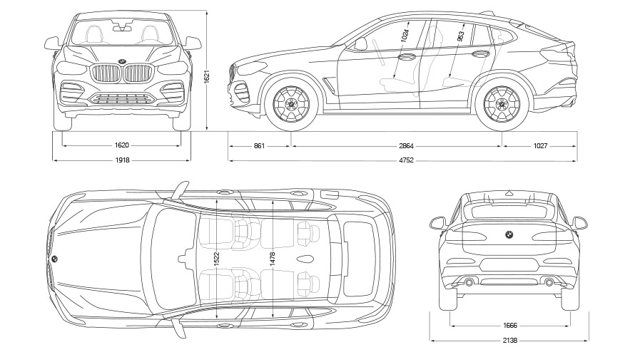 Medidas Bmw X3 2023