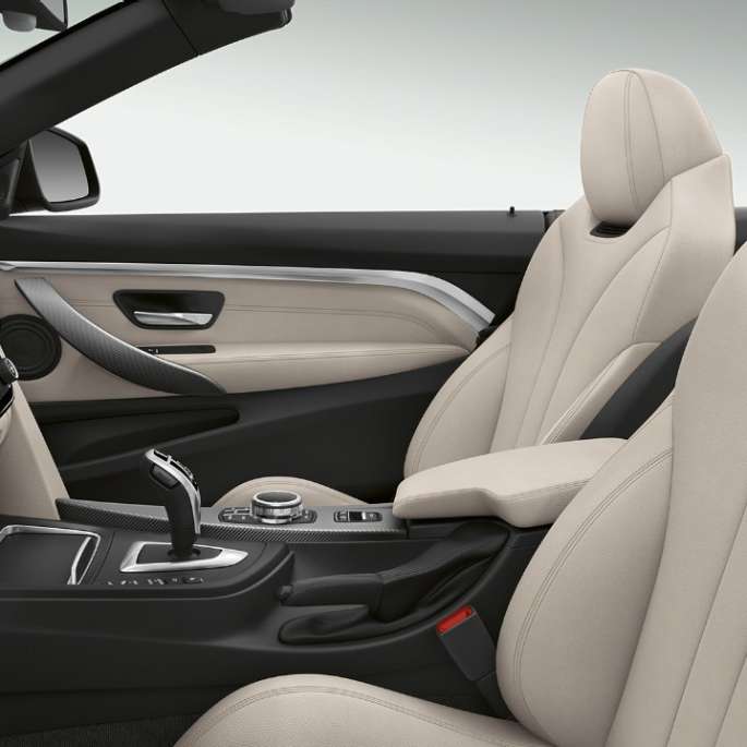 BMW Serie 4 Convertible Interior Luxury Line