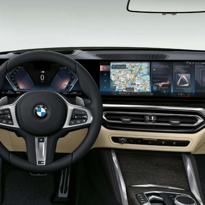 BMW Serie 4 Convertible G23 2020 Acabado M Sport, interior, puesto de conducción