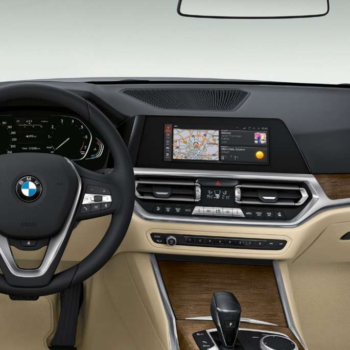BMW Serie 4 Convertible G23 2020, equipamiento de serie, interior, puesto de conducción